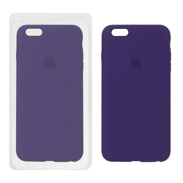 قاب سیلیکونی پاک کنی اورجینال Apple iPhone 6 Plus / iPhone 6s Plus - بنفش (پک اصلی)