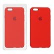 قاب سیلیکونی پاک کنی اورجینال Apple iPhone 6 Plus / iPhone 6s Plus - قرمز (پک اصلی)