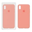 قاب سیلیکونی پاک کنی اورجینال Apple iPhone X Max / iPhone XS Max - صورتی کد 3 (پک اصلی)