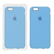قاب سیلیکونی پاک کنی اورجینال Apple iPhone 6 / iPhone 6s - آبی آسمانی (پک اصلی)