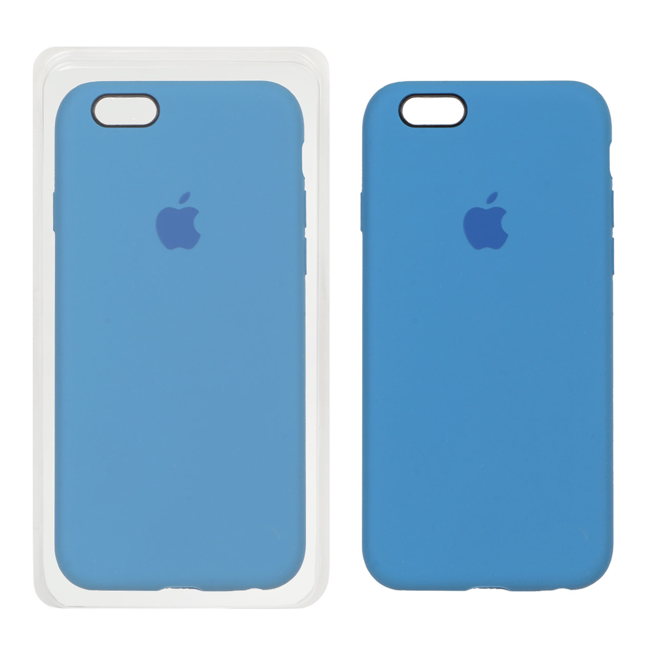 قاب سیلیکونی پاک کنی اورجینال Apple iPhone 6 / iPhone 6s - آبی دریایی (پک اصلی)