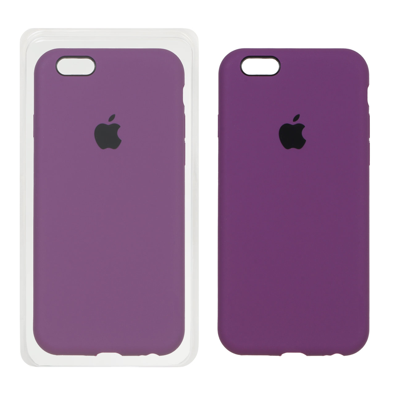 قاب سیلیکونی پاک کنی اورجینال Apple iPhone 6 / iPhone 6s - ارغوانی (پک اصلی)