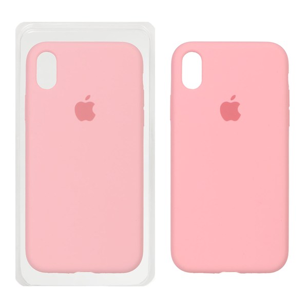قاب سیلیکونی پاک کنی اورجینال Apple iPhone XR - صورتی کد 2 (پک اصلی)
