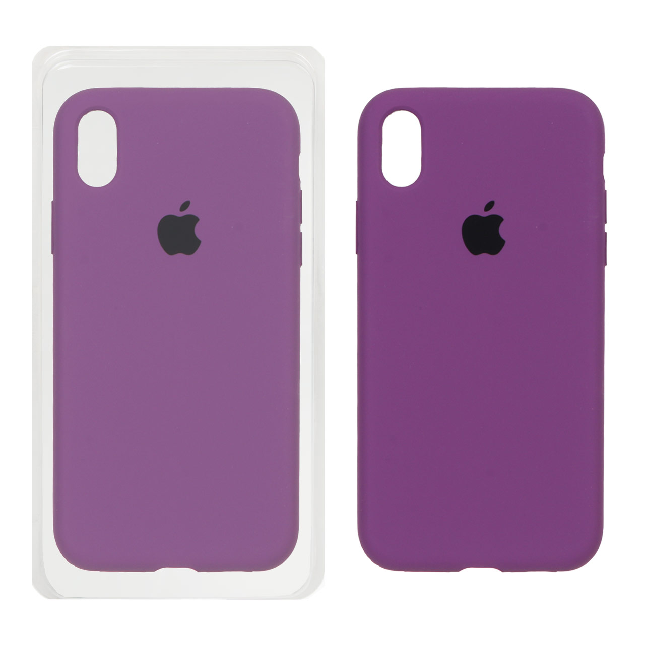 قاب سیلیکونی پاک کنی اورجینال Apple iPhone XR - ارغوانی (پک اصلی)
