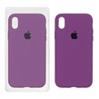 قاب سیلیکونی پاک کنی اورجینال Apple iPhone XR - ارغوانی (پک اصلی)