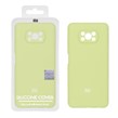 قاب سیلیکونی پاک کنی اورجینال درجه یک Xiaomi Poco X3 / Poco X3 Pro / Poco X3 NFC - سبز مغز پسته ای (پک دار)