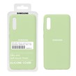 قاب سیلیکونی پاک کنی اورجینال درجه یک Samsung Galaxy A50 / A50s / A30s - سبز مغز پسته ای (پک دار)