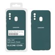 قاب سیلیکونی پاک کنی اورجینال درجه یک Samsung Galaxy A30 / A20 - سبز (پک دار)
