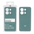 قاب سیلیکونی پاک کنی اورجینال درجه یک Xiaomi Redmi Note 13 4G - سبز (پک دار)