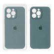 قاب سیلیکونی پاک کنی محافظ لنزدار اورجینال Apple iPhone 15 Pro Max - سبز (پک اصلی)