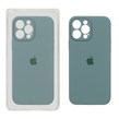 قاب سیلیکونی پاک کنی محافظ لنزدار اورجینال Apple iPhone 13 Pro Max - سبز کد 1 (پک اصلی)