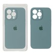 قاب سیلیکونی پاک کنی محافظ لنزدار اورجینال Apple iPhone 13 Pro - سبز (پک اصلی)