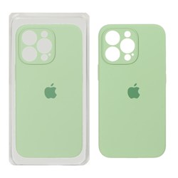 قاب سیلیکونی پاک کنی محافظ لنزدار اورجینال Apple iPhone 13 Pro - سبز روشن (پک اصلی)
