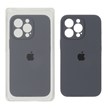 قاب سیلیکونی پاک کنی محافظ لنزدار اورجینال Apple iPhone 13 Pro - خاکستری (پک اصلی)