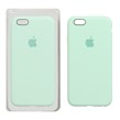 قاب سیلیکونی پاک کنی اورجینال Apple iPhone 6 / iPhone 6s - سبز پاستیلی (پک اصلی)