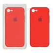 قاب سیلیکونی پاک کنی محافظ لنزدار اورجینال Apple iPhone SE (2020) / iPhone 7 / iPhone 8 - قرمز (پک اصلی)
