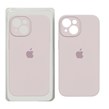 قاب سیلیکونی پاک کنی محافظ لنزدار اورجینال Apple iPhone 15 - کالباسی (پک اصلی)