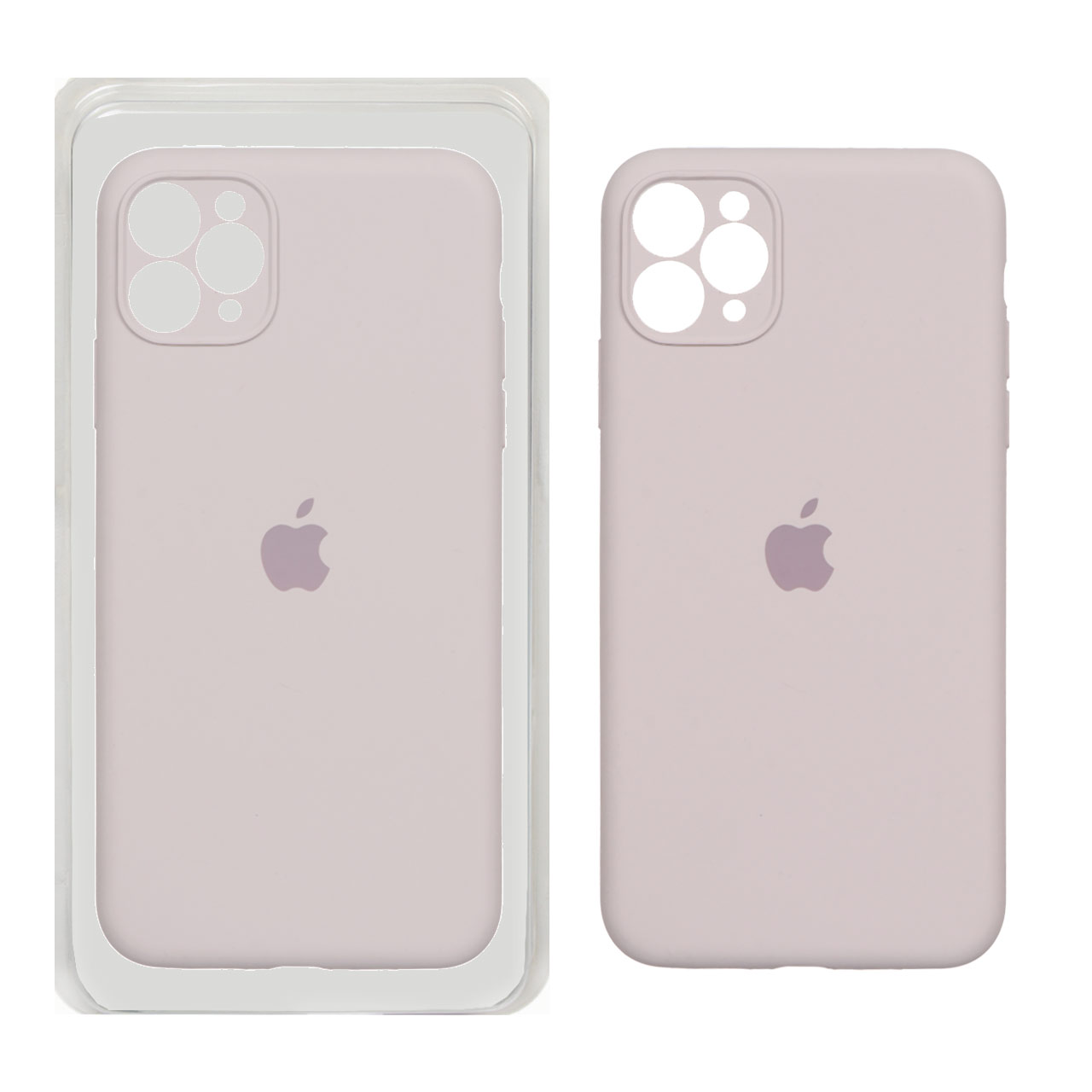 قاب سیلیکونی پاک کنی محافظ لنزدار اورجینال Apple iPhone 11 Pro Max - کالباسی (پک اصلی)