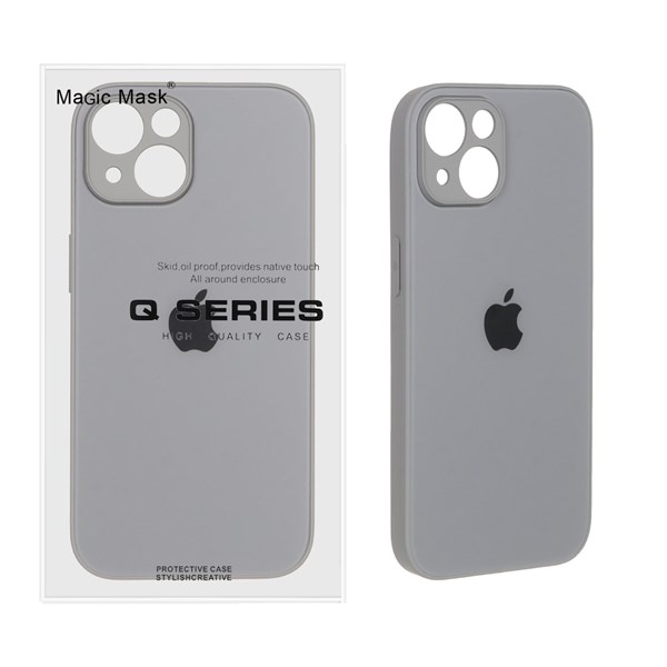 قاب اورجینال PVD ضدخش Magic Mask مدل Apple iPhone 15 - خاکستری (پک دار)