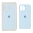 قاب سیلیکونی پاک کنی محافظ لنزدار اورجینال Apple iPhone 13 Pro Max - آبی آسمانی (پک اصلی)