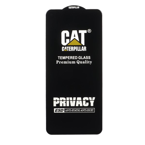 محافظ صفحه نمایش شیشه ای Full Cover Privacy Caterpillar - ESD مدل Samsung Galaxy A21S / F52