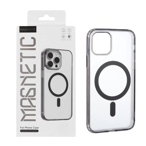 قاب اورجینال Magnetic Magsafe دور ژله ای Apple iPhone 11 Pro - مشکی (پک دار)