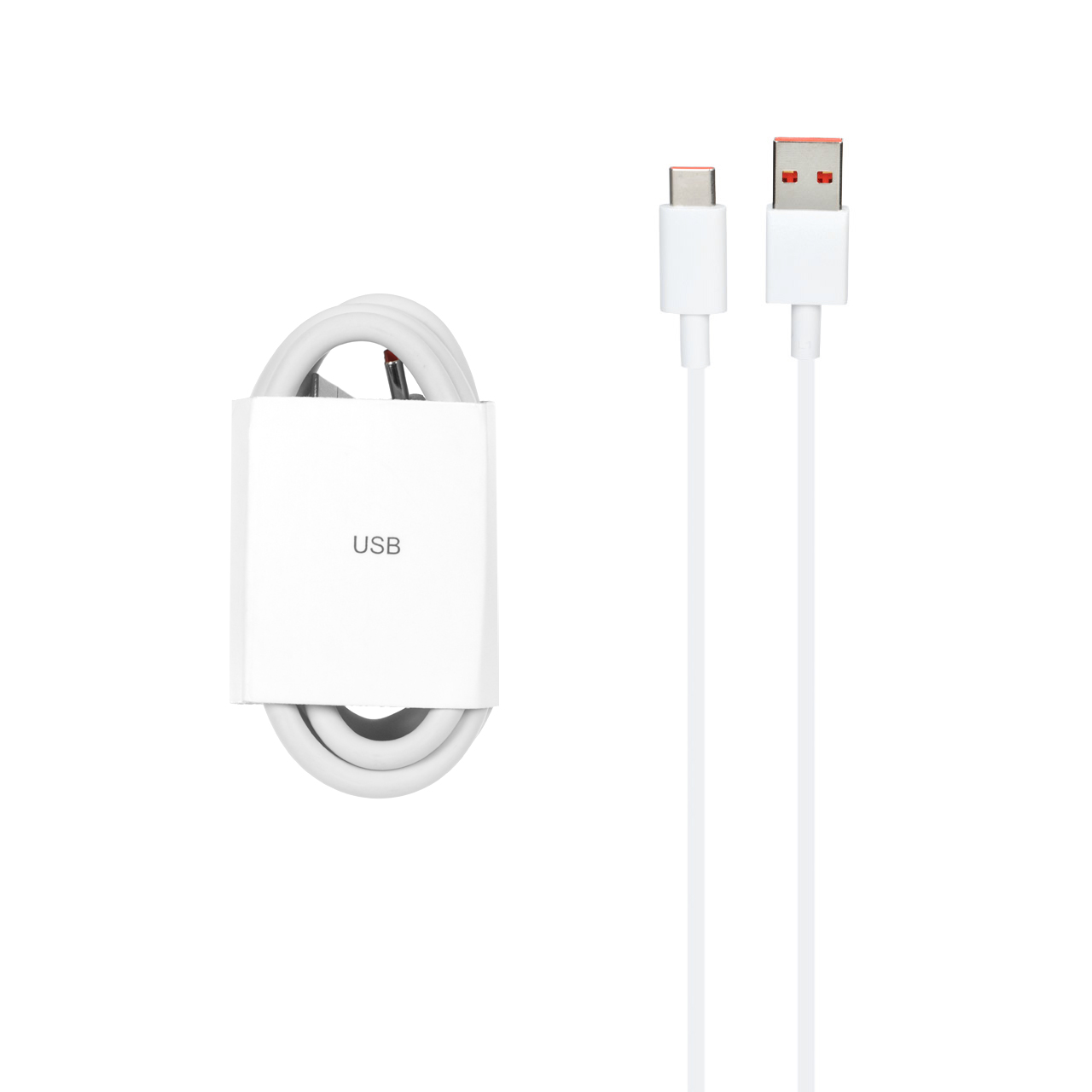 کابل شارژ Xiaomi Type-C مدل 120W درجه یک - سفید (گارانتی شش ماهه نیکان همراه)