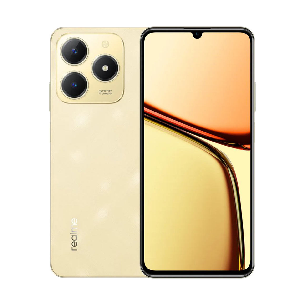 گوشی موبایل Realme مدل C61 (RAM 8) ظرفیت 256GB - طلایی