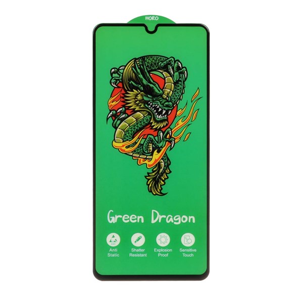 محافظ صفحه نمایش شیشه ای Full Cover Anti Static Horo مدل Samsung A70 / A70S / A42 (بدون پک)
