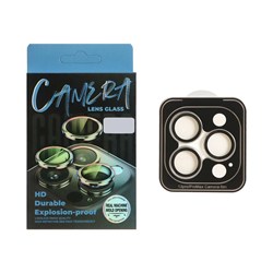 محافظ لنز رینگی اورجینال Camera Lens Glass شابلون دار Apple iPhone 13 Pro / 13 Pro Max - نقره ای (پک دار)