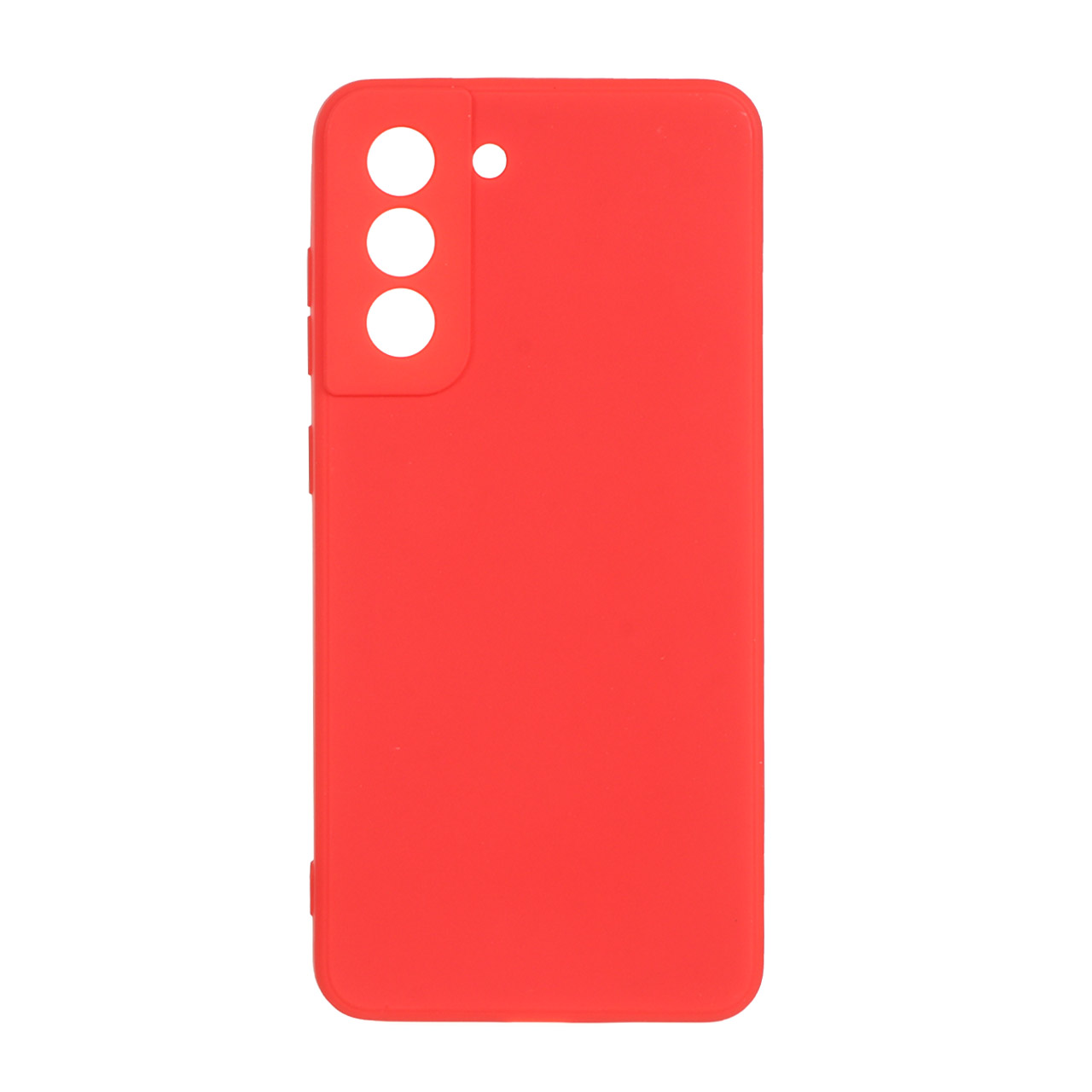 قاب TPU داخل مخمل درجه یک Samsung Galaxy S21 FE - قرمز