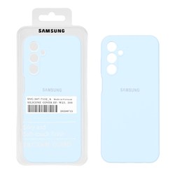 قاب سیلیکونی پاک کنی اورجینال درجه یک Samsung Galaxy A15 - آبی آسمانی (پک دار)