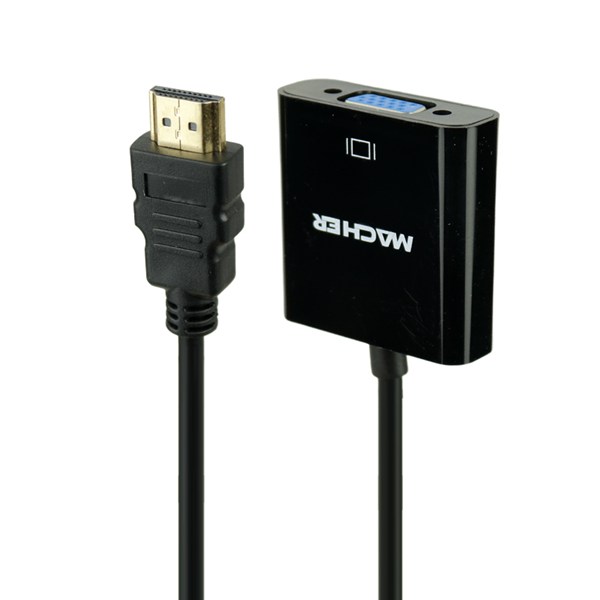 تبدیل HDMI به VGA مچر MR-206 + کابل صدا