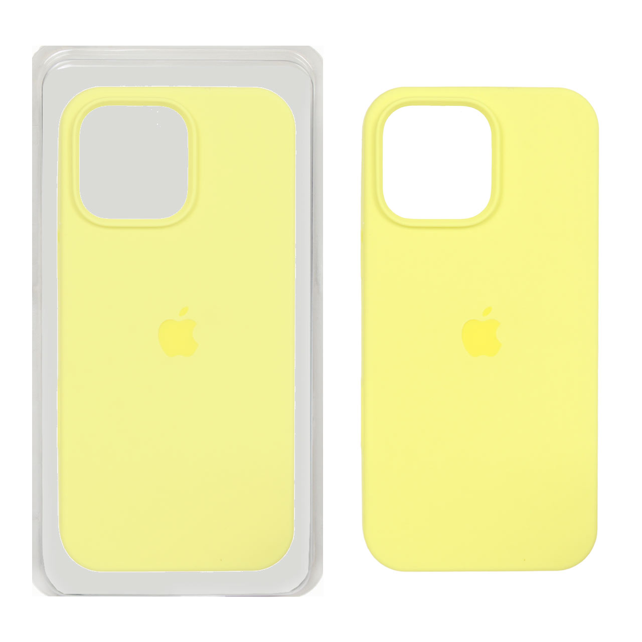 قاب سیلیکونی پاک کنی اورجینال Apple iPhone 16 Pro Max - لیمویی (پک اصلی )