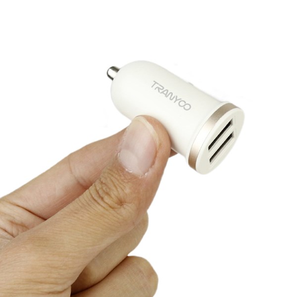 شارژر فندکی Tranyoo C2 2.4A