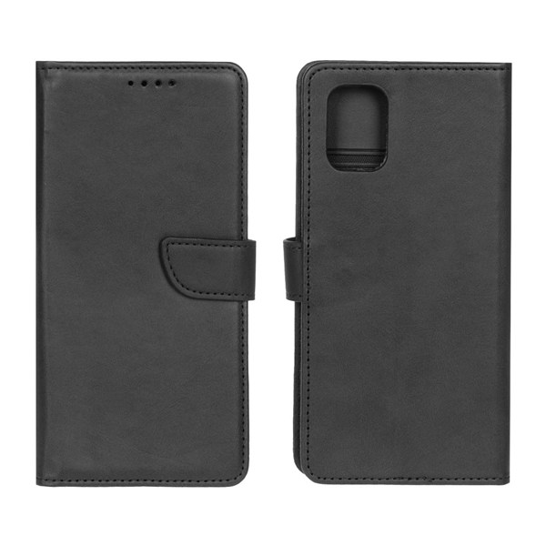 کیف چرمی موبایل مگنتی Samsung Galaxy A71 - مشکی