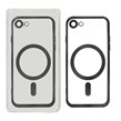 قاب اورجینال الکترواستاتیک Magsafe لنز گلس دار Apple iPhone SE (2020) / iPhone 7 / iPhone 8 - مشکی (پک دار)