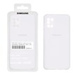 قاب سیلیکونی پاک کنی اورجینال درجه یک Samsung Galaxy A31 - سفید (پک دار)