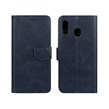 کیف چرمی موبایل مگنتی Samsung Galaxy A30 / A20 - سرمه ای