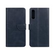 کیف چرمی موبایل مگنتی Samsung Galaxy A70 / A70s - سرمه ای