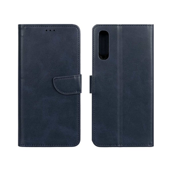 کیف چرمی موبایل مگنتی Samsung Galaxy A70 / A70s - سرمه ای