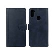 کیف چرمی موبایل مگنتی Samsung Galaxy A11 / M11 - سرمه ای