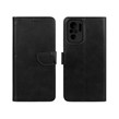 کیف چرمی موبایل مگنتی محافظ لنزدار Xiaomi Redmi Note 10 4G / Redmi Note 10S / Poco M5S - مشکی