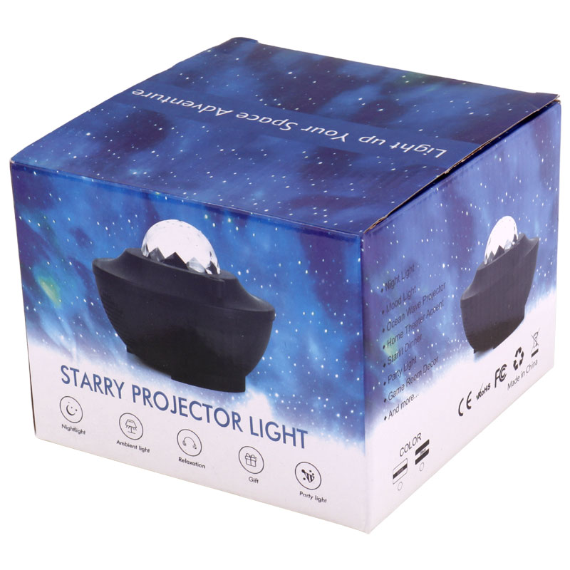 رقص نور اسپیکر دار Starry Projector + ریموت کنترل
