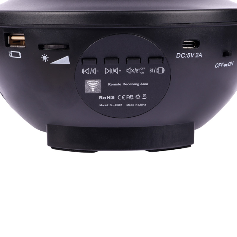 رقص نور اسپیکر دار Starry Projector + ریموت کنترل