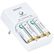 شارژر SONY BCG-34HH4KN + چهار عدد باتری 2100mAh AA شارژی