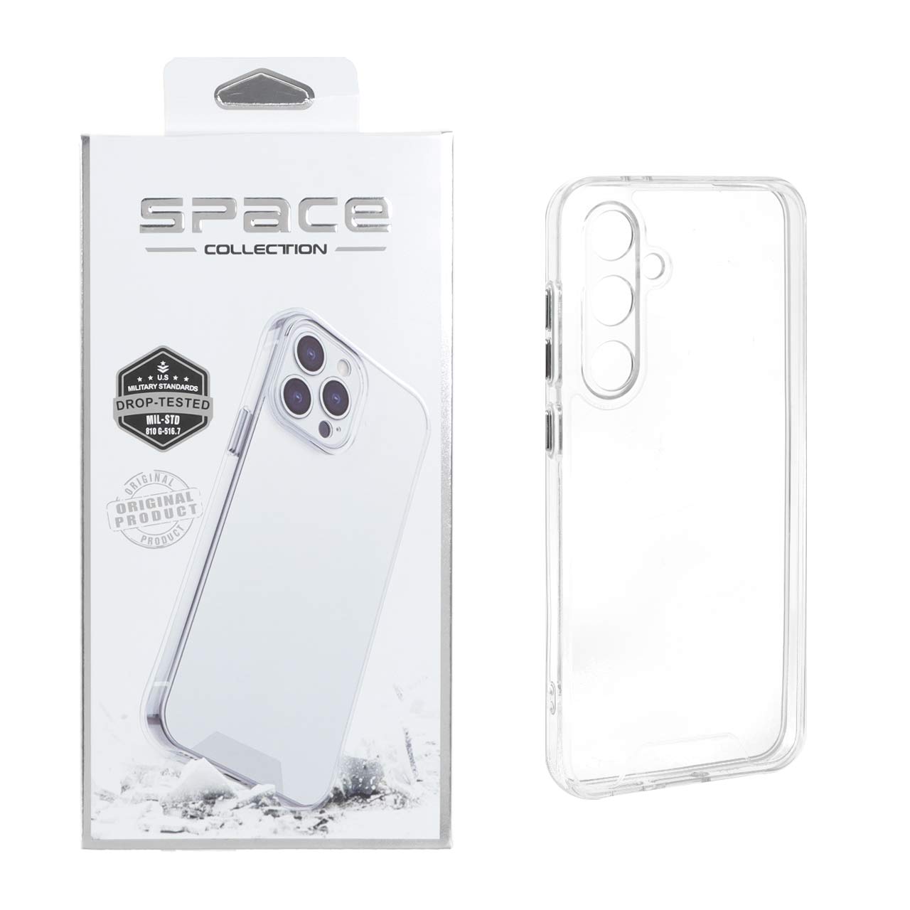 قاب اورجینال Space مدل Samsung Galaxy S24 FE (پک دار)