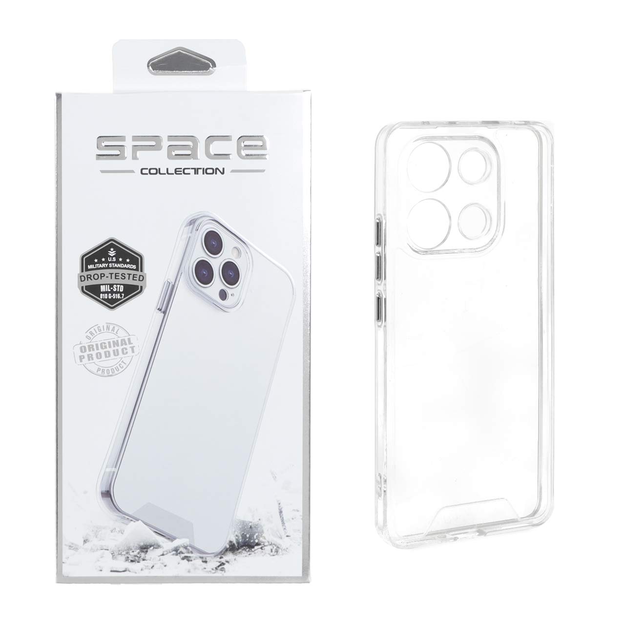 قاب اورجینال Space مدل Xiaomi Redmi Note 13 4G (پک دار)