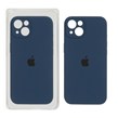 قاب سیلیکونی پاک کنی محافظ لنزدار اورجینال Apple iPhone 13 / iPhone 14 - سرمه ای تیره ( پک اصلی)