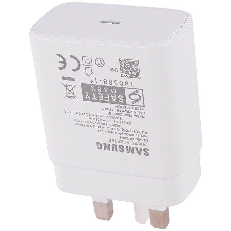 شارژر دیواری 45 وات سامسونگ EP-TA845XBEGCN PD 3A